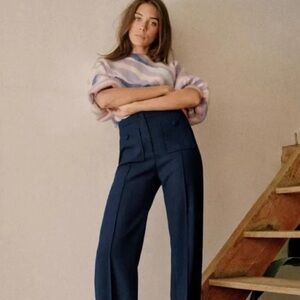 Sezane Dan Trousers - navy